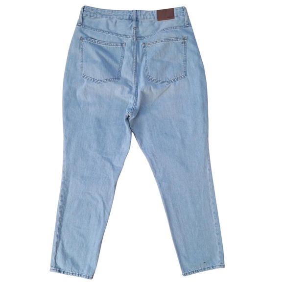 Madewell The Curvy Perfect Vintage Jean Sz 31 Light Wash Denim 100% Cotton - Picture 4 of 13